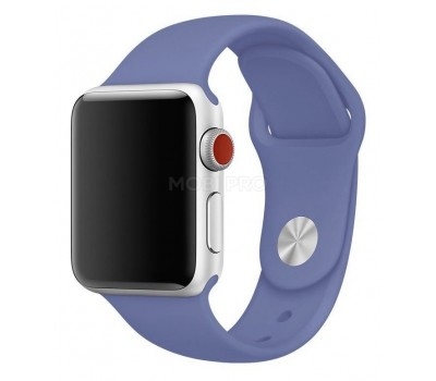 Ремешок - ApW для "Apple Watch 42/44/45 mm" Sport Band (S) (lavender)  (107216)
