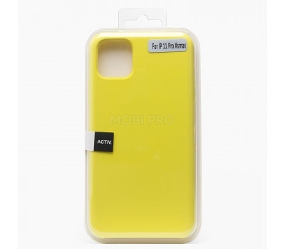 Чехол-накладка Activ Original Design для "Apple iPhone 11 Pro Max" (yellow)