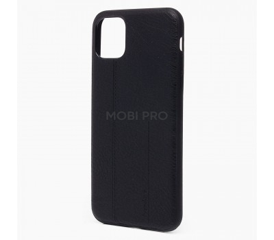 Чехол-накладка MeanLove кожаный для "Apple iPhone 11 Pro Max" (black)