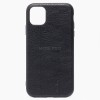 Чехол-накладка MeanLove кожаный для "Apple iPhone 11" (black)