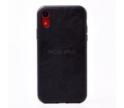 Чехол-накладка MeanLove кожаный для "Apple iPhone XR" (black)