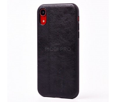 Чехол-накладка MeanLove кожаный для "Apple iPhone XR" (black)