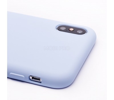 Чехол-накладка Activ Full Original Design для "Apple iPhone XS Max" (light blue)