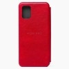 Чехол-книжка - BC002 для "Samsung SM-A715 Galaxy A71" (red) откр.вбок