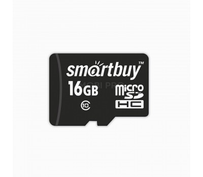 Карта флэш-памяти MicroSD 16 Гб Smart Buy без адаптера (class 10) LE