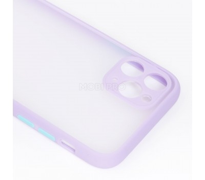 Чехол-накладка - PC041 для "Apple iPhone 11 Pro" (light violet/white)