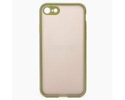 Чехол-накладка - PC041 для "Apple iPhone 7/iPhone 8/iPhone SE 2020" (green/black)