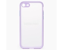 Чехол-накладка - PC041 для "Apple iPhone 7/iPhone 8/iPhone SE 2020" (light violet/white)