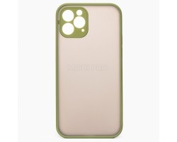  Чехол-накладка - PC041 для "Apple iPhone 12 Pro" (green/black)