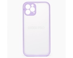 Чехол-накладка - PC041 для "Apple iPhone 12 Pro Max" (light violet/white)