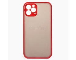 Чехол-накладка - PC041 для "Apple iPhone 12 Pro Max" (red/black)