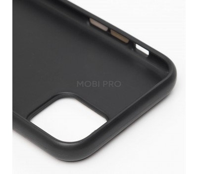 Чехол-накладка - SC193 для "Apple iPhone 11 Pro" (black/gold)