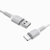 Кабель USB - Apple lightning Borofone BX16 Easy (white)