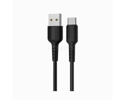 Кабель USB - Type-C Borofone BX16 Easy (black)