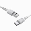 Кабель USB - Type-C Borofone BX16 Easy (white)
