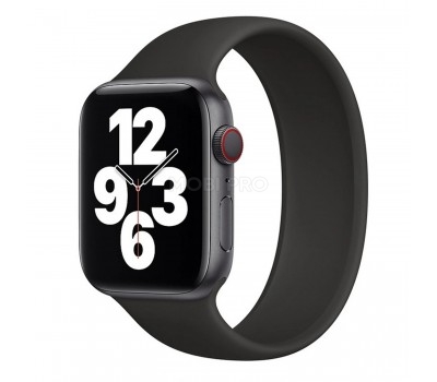 Ремешок - для "Apple Watch 38/40 mm" монобраслет (black) (150 мм)