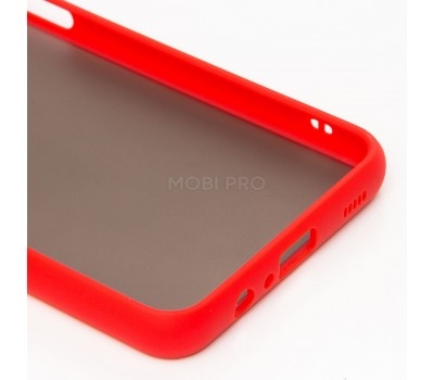 Чехол-накладка - PC041 для "Samsung SM-A125 Galaxy A12" (red/black)