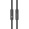 Проводные наушники с микрофоном внутриканальные Borofone BM26 Rhythm, 3.5 Jack (black)