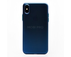 Чехол-накладка - PC052 для "Apple iPhone X/iPhone XS" (blue)