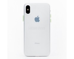 Чехол-накладка - PC052 для "Apple iPhone X/iPhone XS" (white)