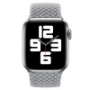 Ремешок - ApW14 для "Apple Watch 42/44/45 mm" тканевый монобраслет S (grey)  (130675)