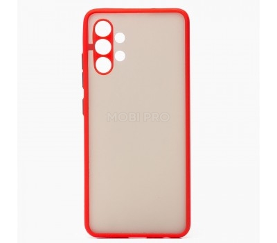 Чехол-накладка - PC041 для "Samsung SM-A325 Galaxy A32 4G" (red/black)