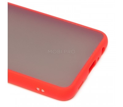 Чехол-накладка - PC041 для "Samsung SM-A325 Galaxy A32 4G" (red/black)