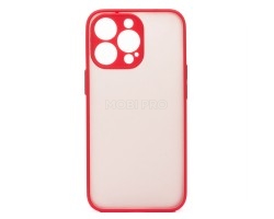 Чехол-накладка - PC041 для "Apple iPhone 13 Pro Max" (red/black)