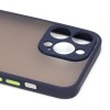 Чехол-накладка - PC041 для "Apple iPhone 13 Pro" (dark blue/black)