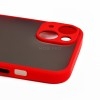 Чехол-накладка - PC041 для "Apple iPhone 13" (red/black)