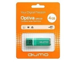 Флэш накопитель USB  4 Гб Qumo Optiva OFD-01 (green)