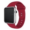 Ремешок - ApW для "Apple Watch 42/44/45 mm" Sport Band (L) (red)  (54328)