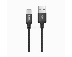 Кабель USB - Type-C Hoco X14 Times Speed (100 см) (black)