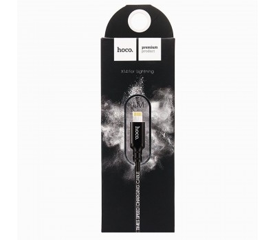 Кабель USB - Apple lightning Hoco X14 Times Speed, 100 см. (black)