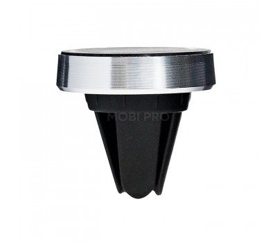 Держатель автомобильный - 001 Mount holder magnetic car air vent (silver/black)