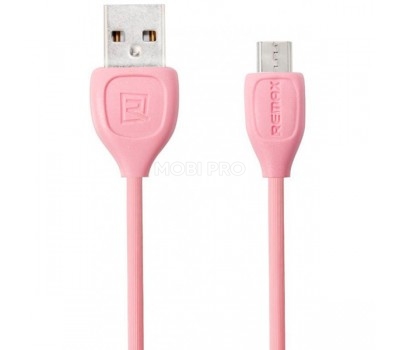 Кабель USB - MicroUSB Remax RC-050m Розовый