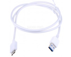 Кабель USB - MicroUSB_3.0 для Samsung Note 3 Белый