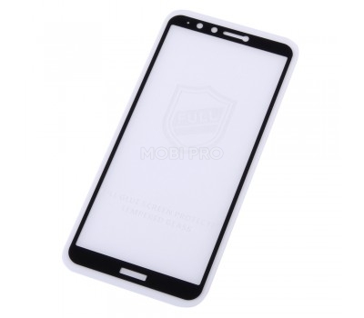 Защитное стекло "Полное покрытие" для Huawei Y9 2018 (FLA-LX1) Черный