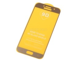 Защитное стекло "Полное покрытие" для Samsung Galaxy A5 2017 (A520F) Золото