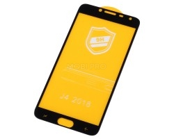 Защитное стекло "Полное покрытие" для Samsung J400F (J4 2018) Черное