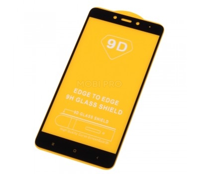 Защитное стекло "Полное покрытие" для Xiaomi Redmi Note 4/4 Pro Черный