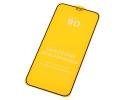 Защитное стекло "Плоское" для iPhone 12 Pro Max Черное