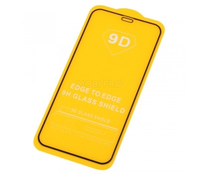Защитное стекло "Плоское" для iPhone 12 mini Черный