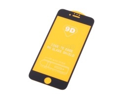 Защитное стекло "Плоское" для iPhone 6/6S Черное
