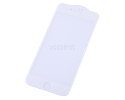 Защитное стекло "Оптима" для iPhone 7/8/SE (2020)/SE (2022) Белое (Закалённое, полное покрытие)