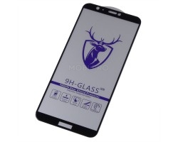 Защитное стекло "Премиум" для Huawei P Smart Черное