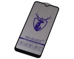 Защитное стекло "Премиум" для Samsung Galaxy A01/M01 (A015F/M015F) Черный