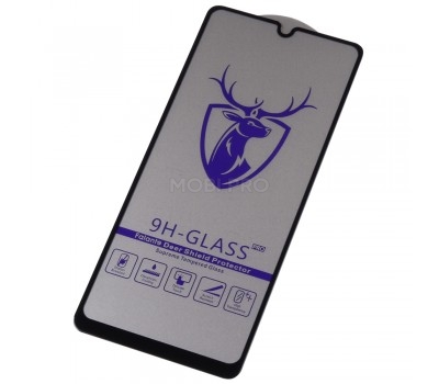 Защитное стекло "Премиум" для Samsung Galaxy A31 (A315) Черный