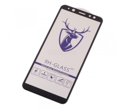 Защитное стекло "Премиум" для Samsung Galaxy A6 2018 (A600F) Черный