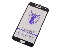 Защитное стекло "Премиум" для Samsung J400F (J4 2018) Черное